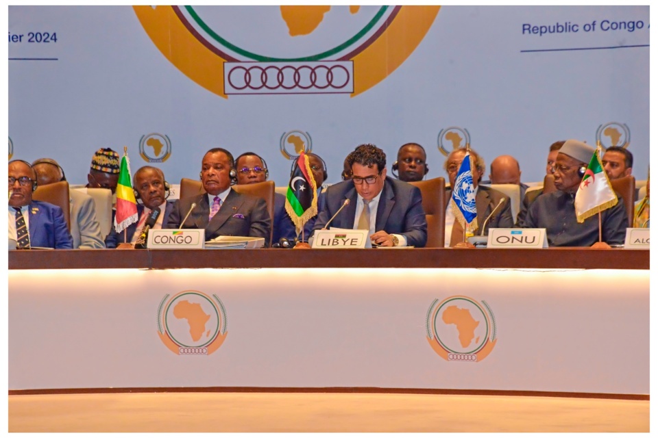 Le président du conseil présidentiel libyen, au cours de son allocution