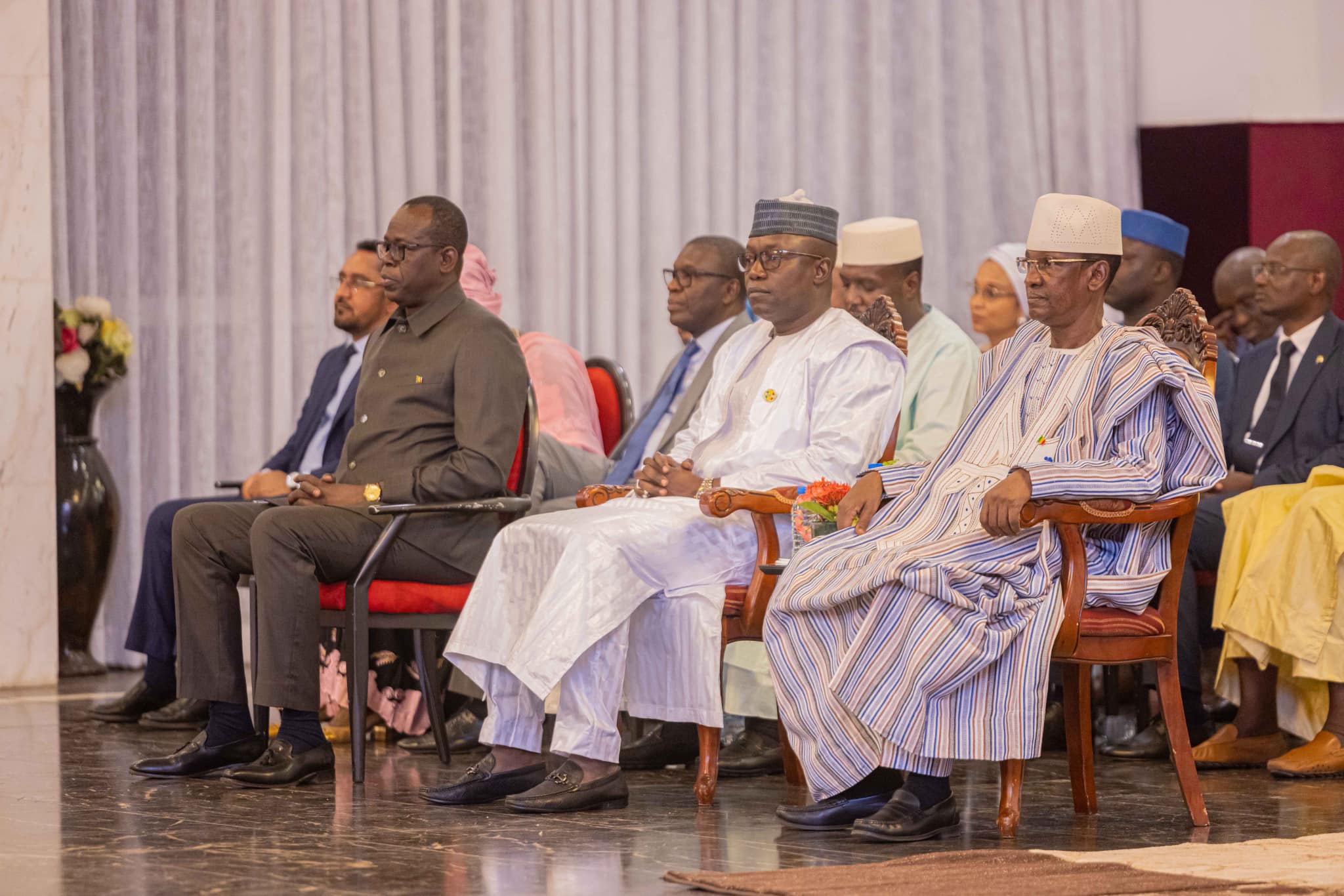 Mali : le président de la Transition et la presse échangent les vœux 2024