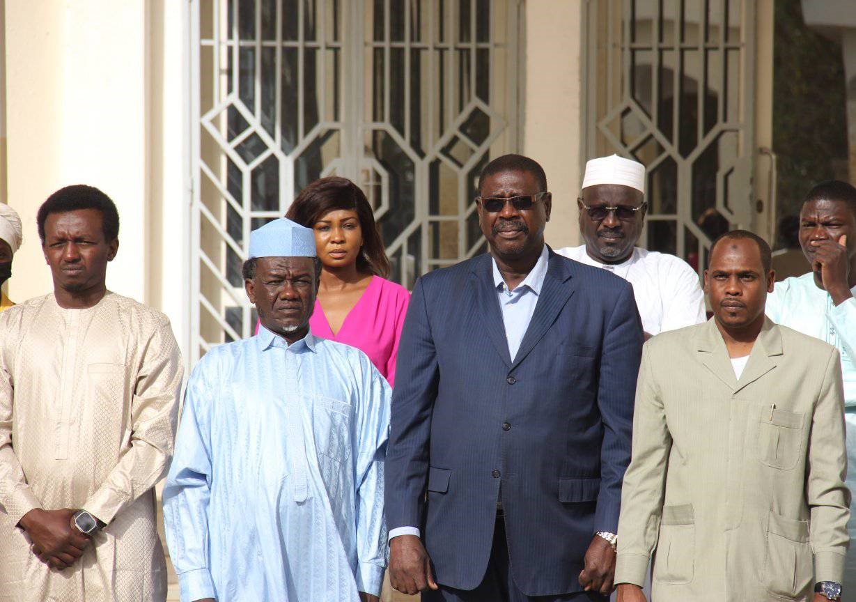 Tchad - La levée des couleurs : un moment solennel au ministère de l'Aménagement du Territoire, de l'Habitat et de l'Urbanisme du Tchad