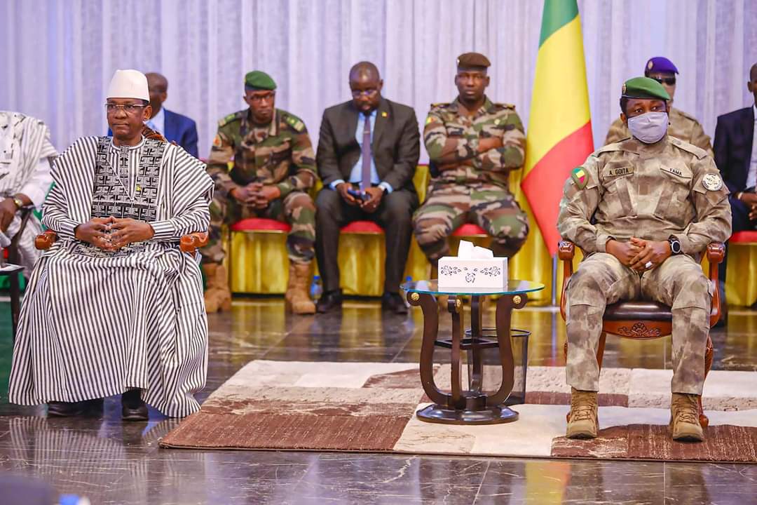Mali : le colonel Assimi Goïta reçoit les vœux du corps diplomatique