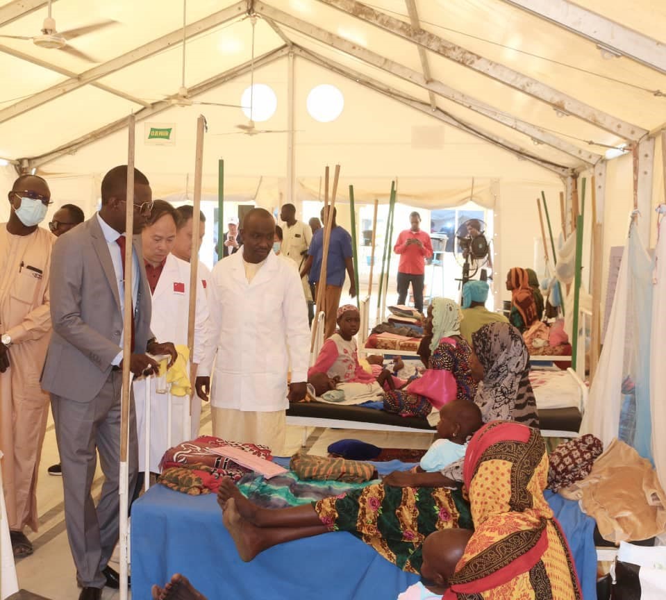 Tchad : Lancement de la caravane médicale multidisciplinaire conduite par la mission chinoise à l’hôpital du district de Toukra