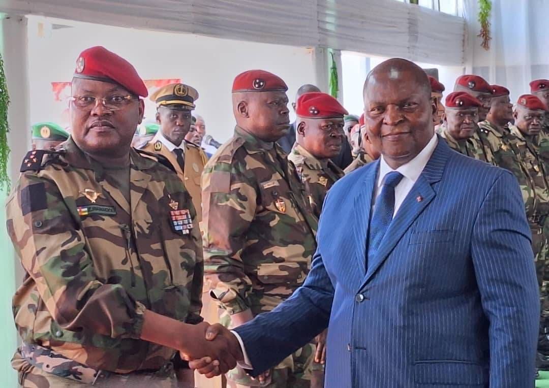 Centrafrique : 16 officiers promus au grade supérieur