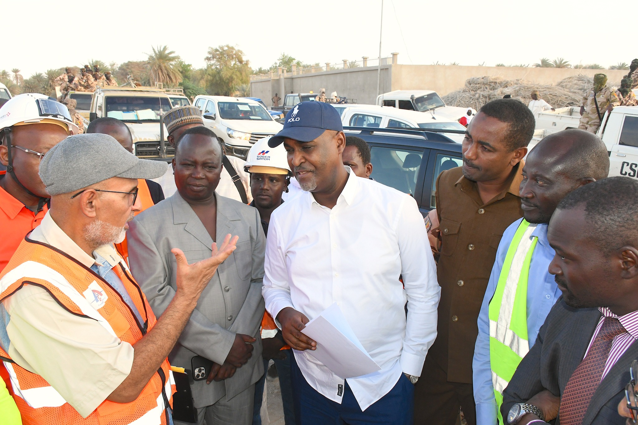 Tchad : A Faya, le ministre des Infrastructures s’imprègne de l’évolution des travaux de bitumage des rues
