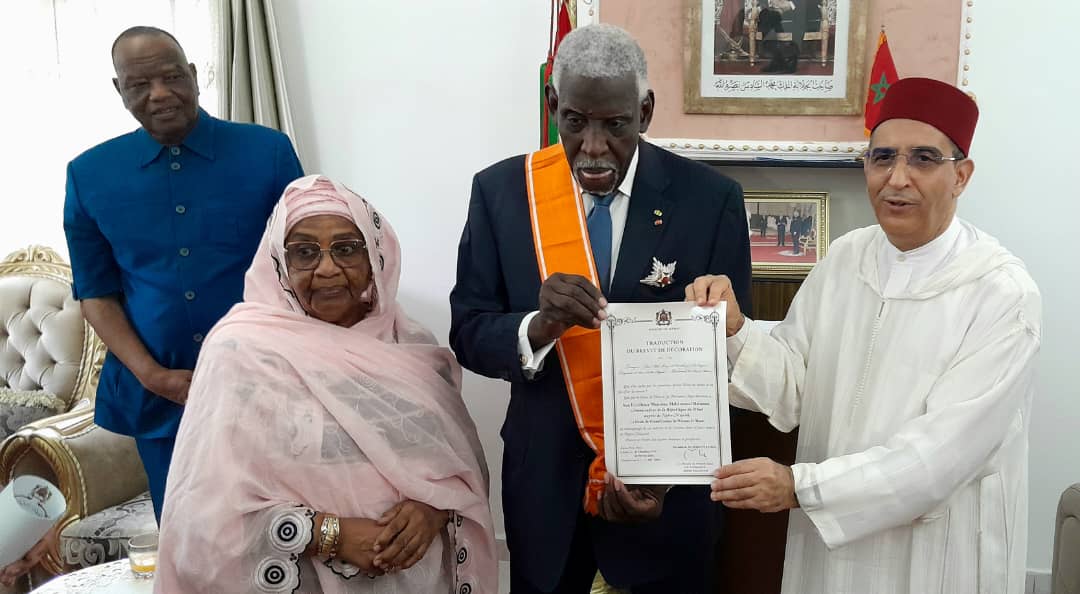 L'ambassadeur Mahamat Abdelrassoul honoré par le roi Mohammed VI  après 9 ans de service au Maroc