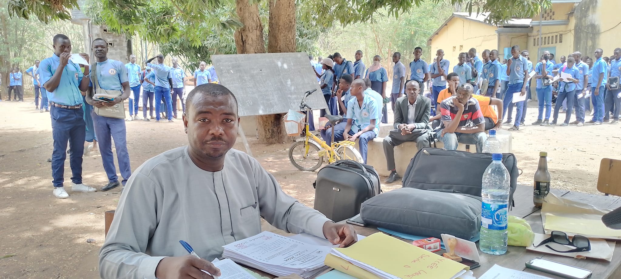 Tchad – Baccalauréat 2024 : La mission de la biométrie était dans la Province du Moyen Chari ce 25 avril