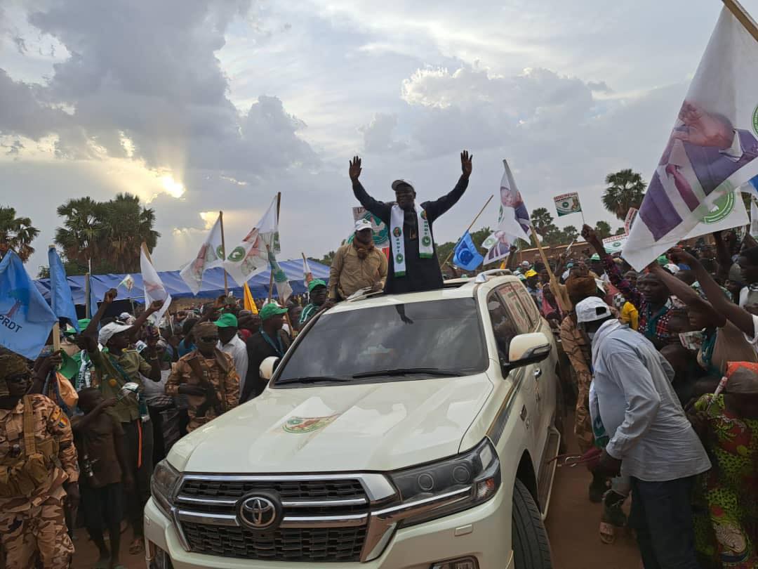 Présidentielle au Tchad : Pahimi Padacke Albert « très touché » par les marques de soutien des habitants de la ville de Moundou