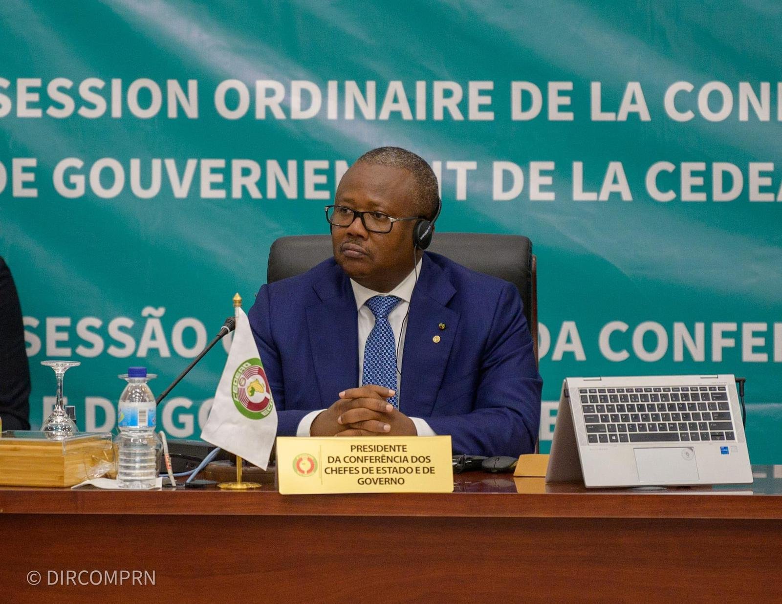 Le général Umaro Sissoco Embaló, président de la Guinée Bissau. © DR