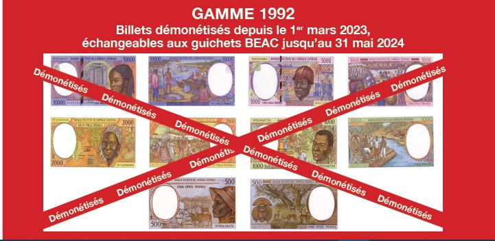 Cameroun : La BEAC donne jusqu’au 31 mai aux populations du Septentrion à changer les billets de gamme 1992