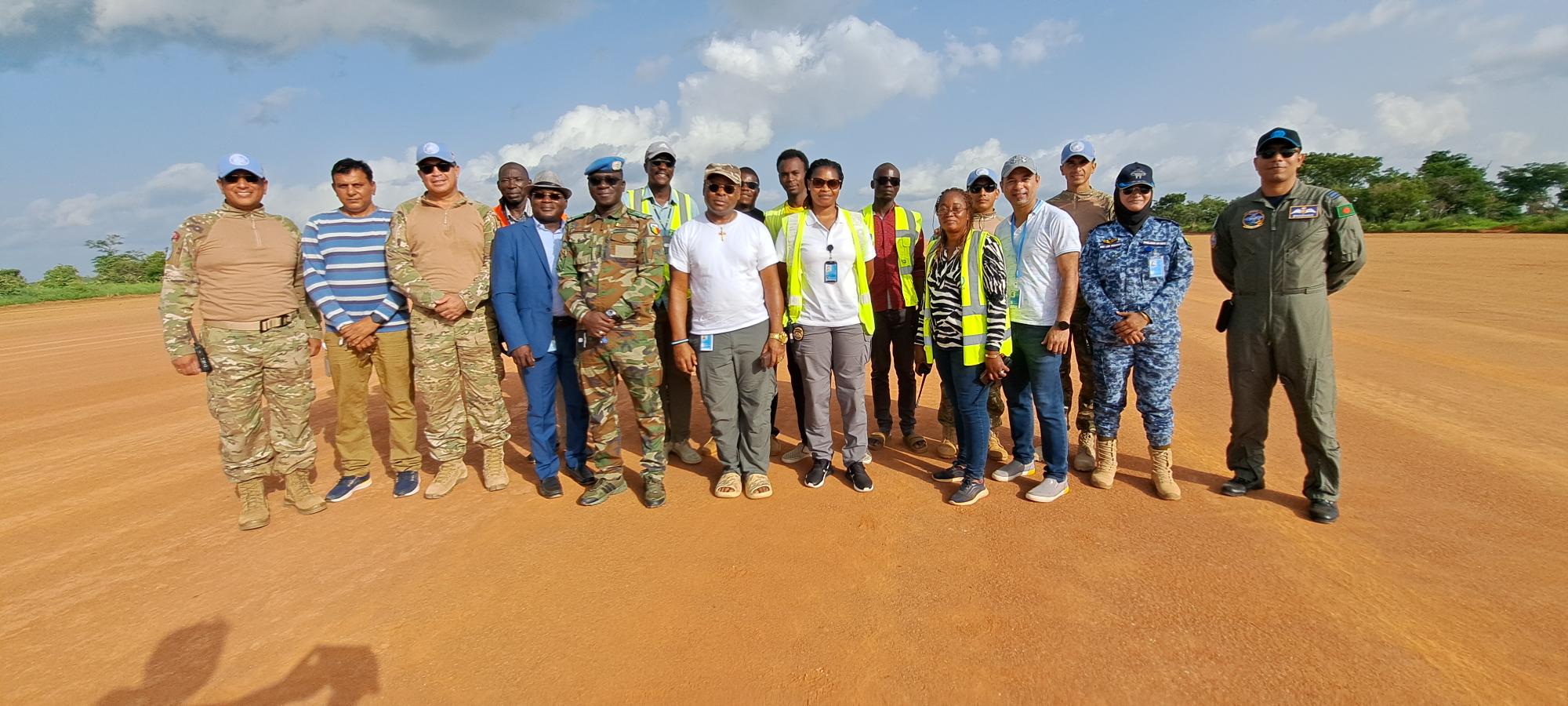 RCA - La piste de l'aérodrome de Bouar refaite : un nouveau souffle pour la ville et la région