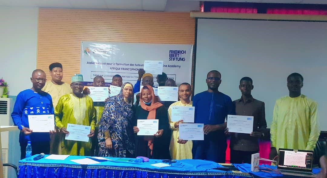 Glu-on line Academy sensibilise sur le changement climatique au Tchad