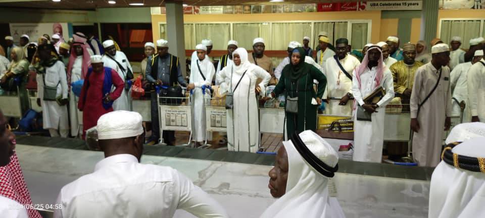 Premier contingent de pèlerins camerounais de retour du Hadj 2024 !