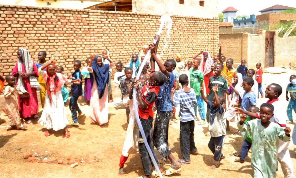 Tchad : un puits communautaire construit par la Force française à Abéché