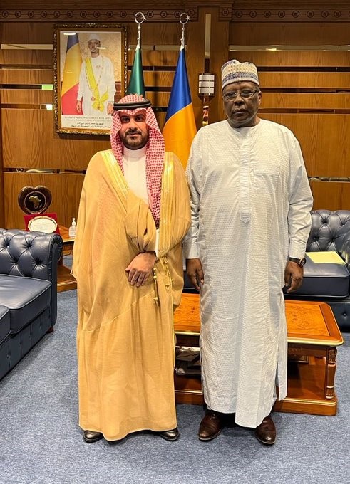 Tchad - L'Ambassadeur d'Arabie Saoudite au Tchad rencontre le Ministre des Affaires Étrangères : Renforcement des relations bilatérales