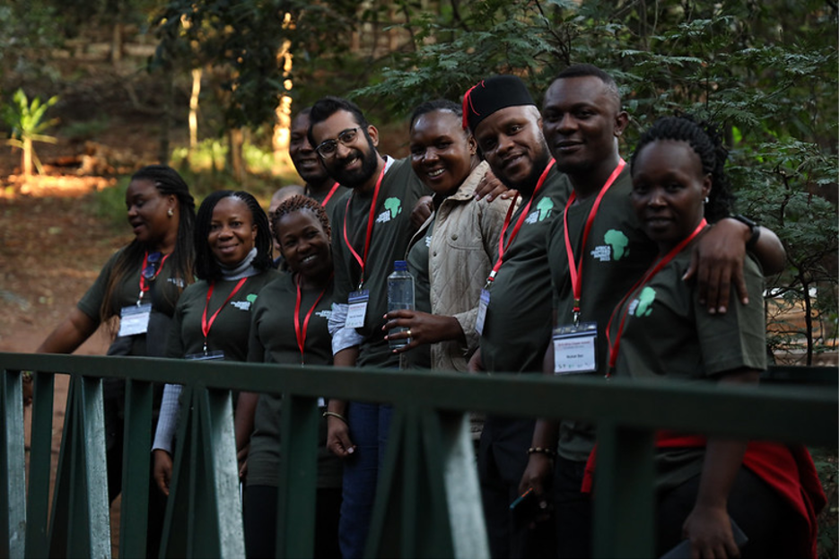 Pendant le GLFx Africa Chapter Summit 2023, à Nairobi, Kenya. Photo : Global Landscapes Forum.