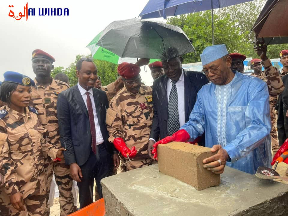 Tchad : pose de la première pierre du quartier général de la FMM à N’Djamena