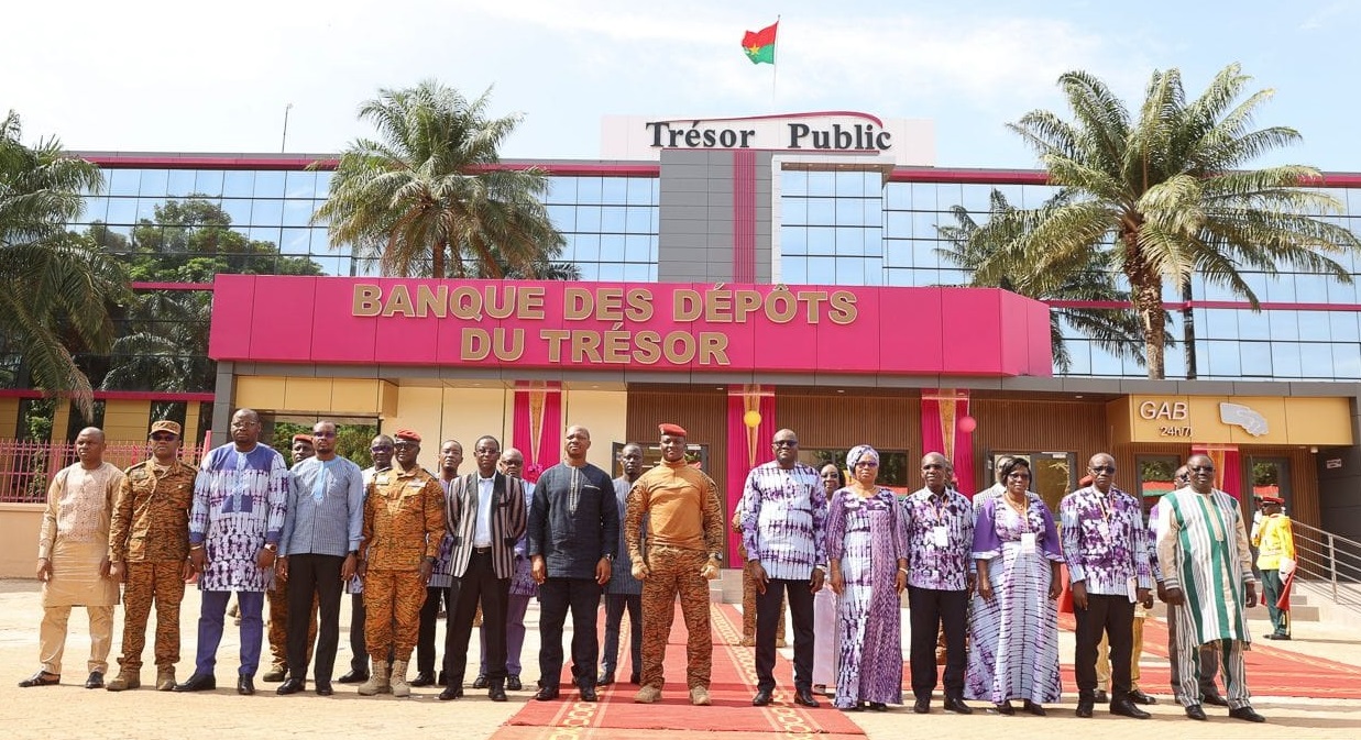 Burkina : le président Ibrahim Traoré lance les activités de la Banque des Dépôts du Trésor
