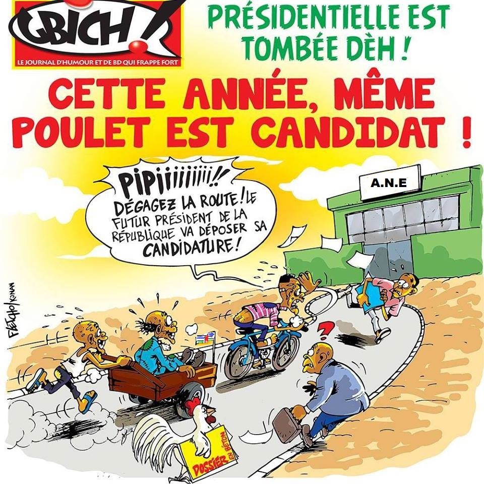 Centrafrique: Même les poulets et les rats sont candidats à l’Élection Présidentielle