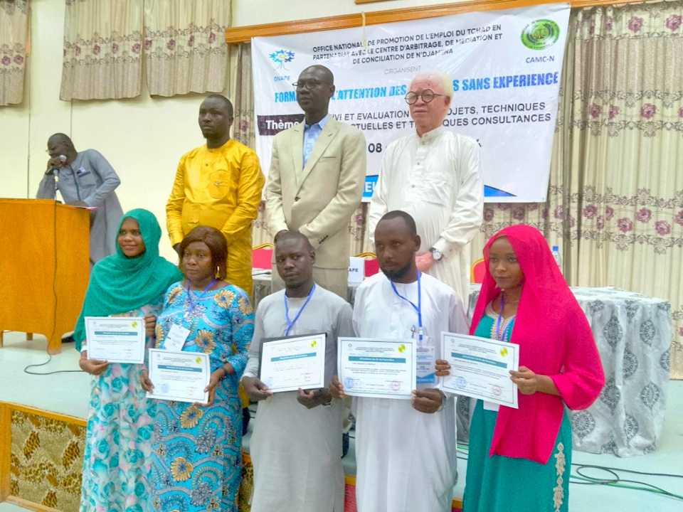 Tchad : L’ONAPE forme 100 jeunes diplômés sans expérience en techniques contractuelles et consultance