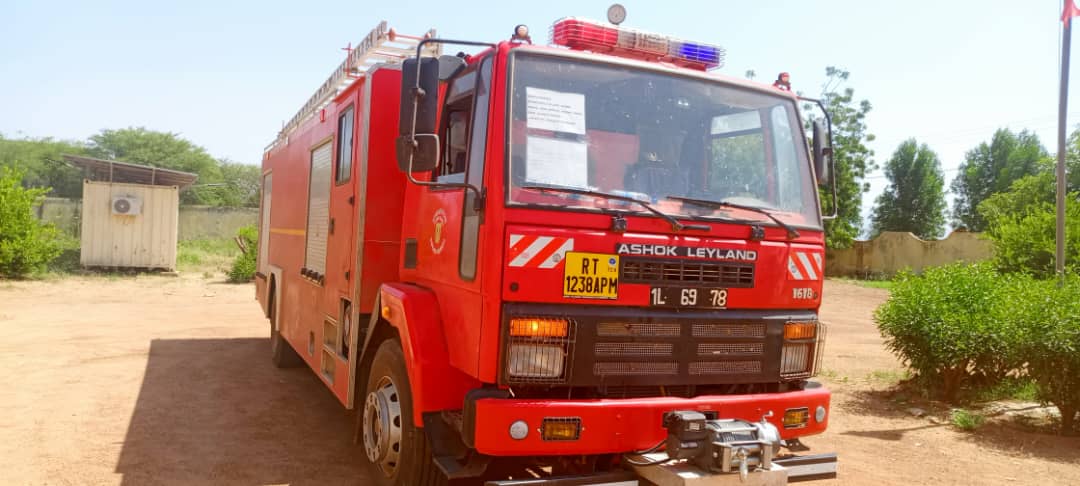 Tchad : remise officielle d'un fourgon à la commune de Mongo