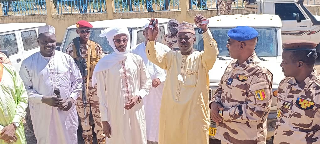 Tchad : au Batha, trois véhicules remis aux inspecteurs départementaux de la province