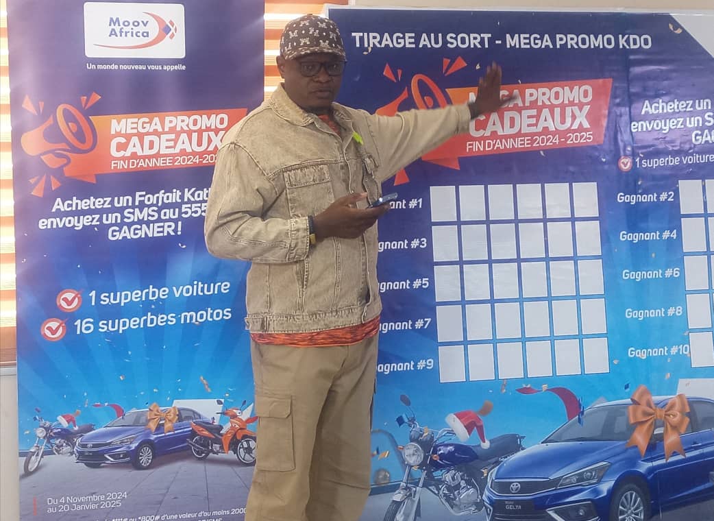 Tchad : Moov Africa lance sa méga promo de fin d'année avec un tirage grandiose