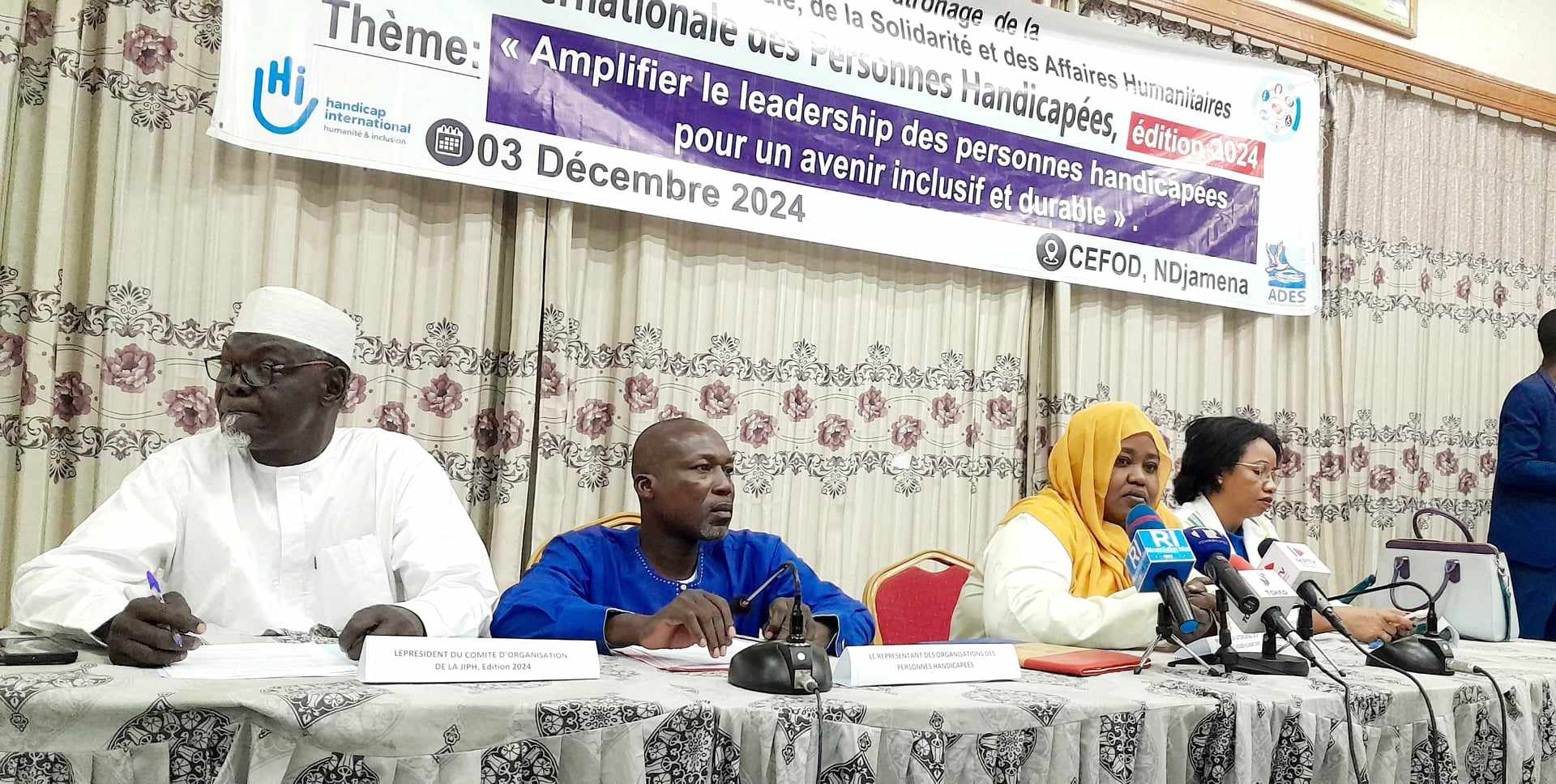 Tchad :  lancement de la Journée internationale des personnes handicapées