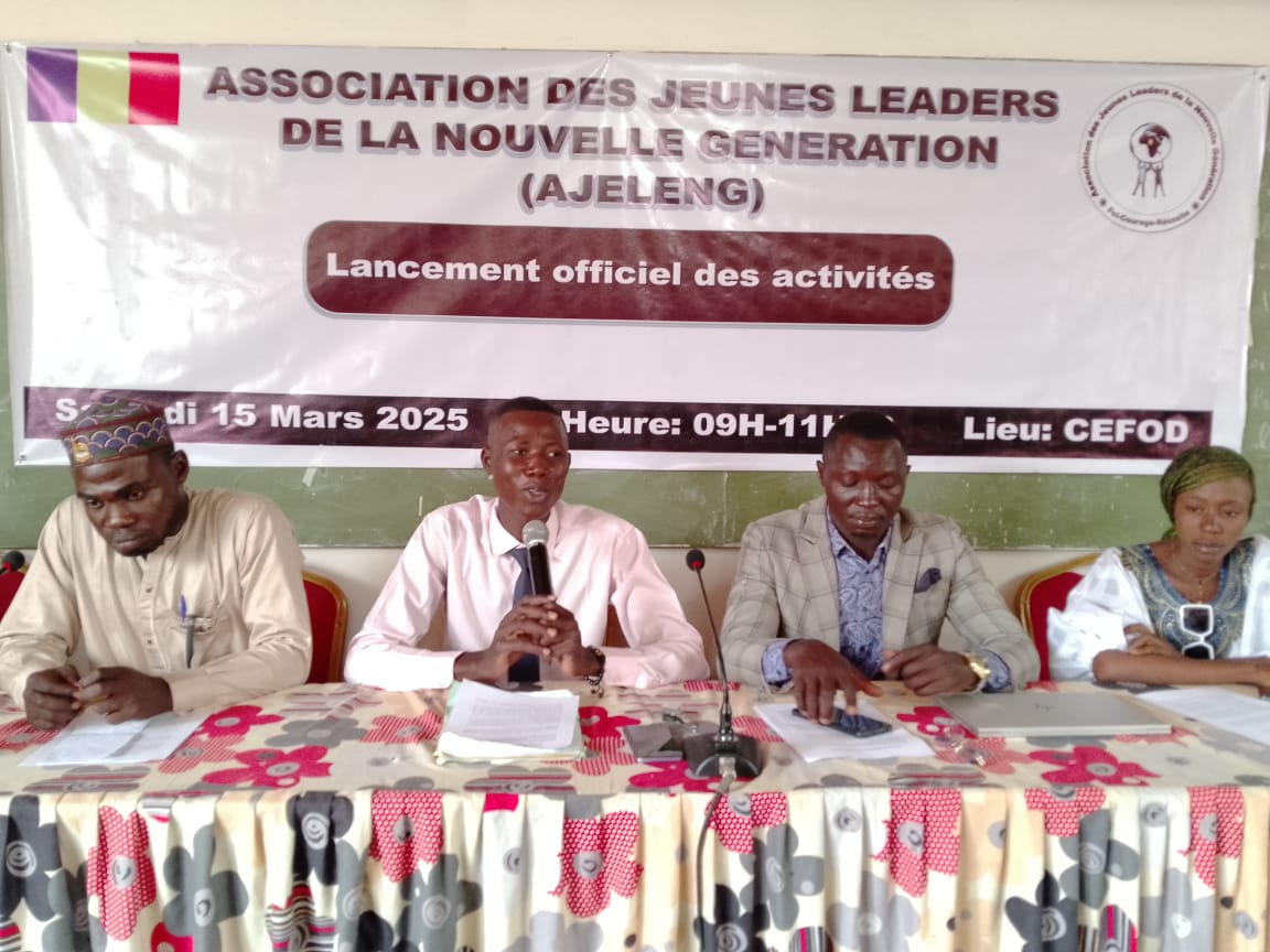 Tchad : Lancement de l’AJELENG, une nouvelle ère pour la jeunesse tchadienne