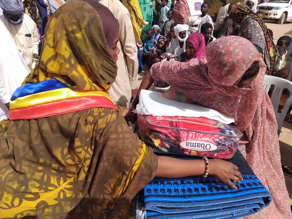 Tchad : Le Ministère de l'Action Sociale apporte son assistance  en faveur des victimes de l'incendie survenu le 5 mars à Kalaït