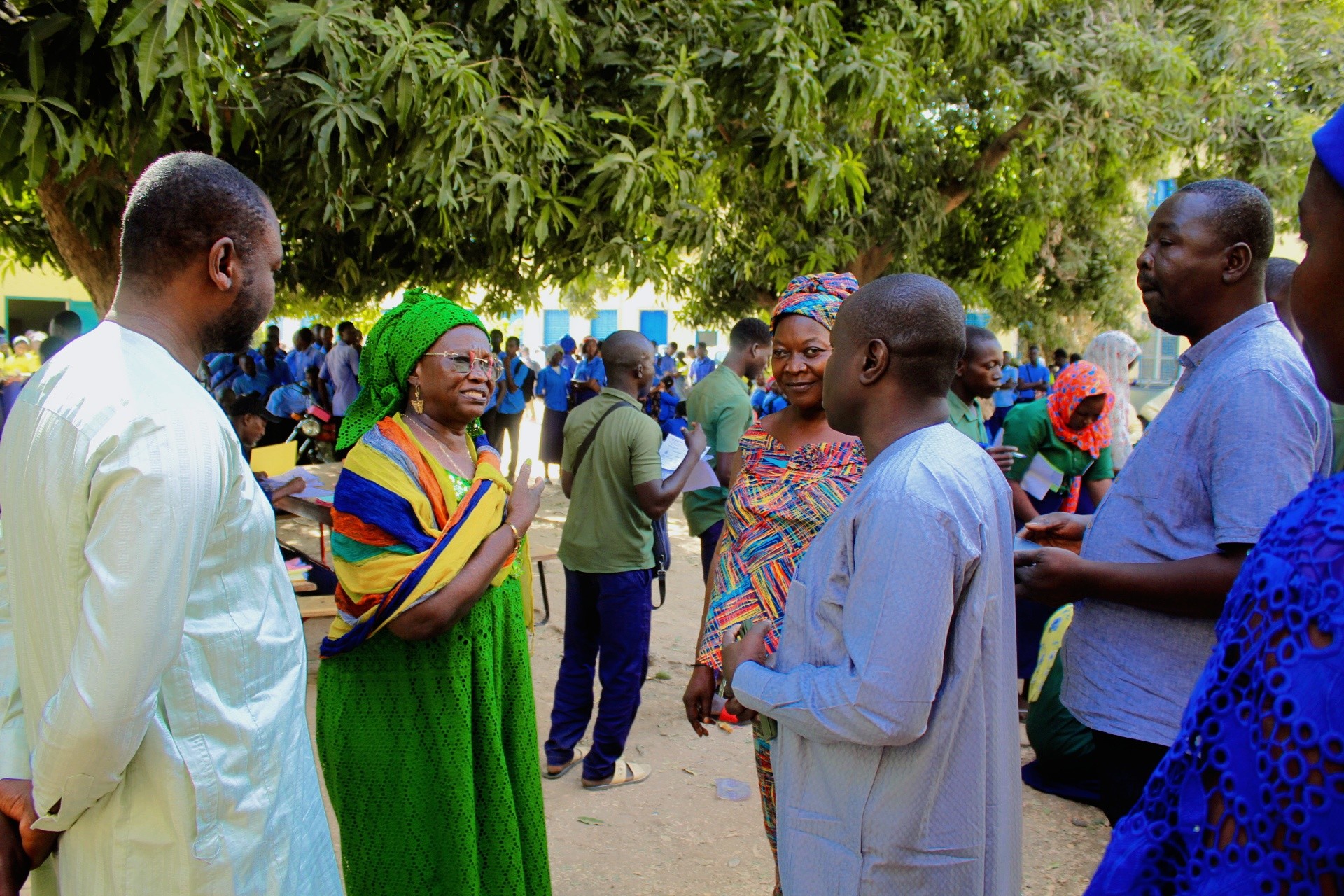 Tchad : Le directeur des Examens et Concours de l'ONECS mène une mission de supervision de l'enrôlement biométrique des candidats au baccalauréat 2025