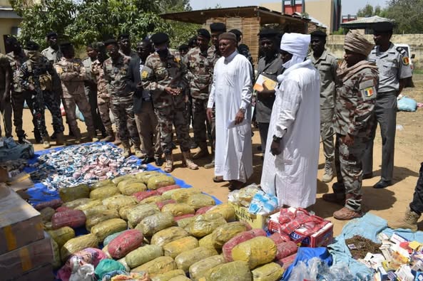 Tchad : Importante saisie de stupéfiants présentée à la presse