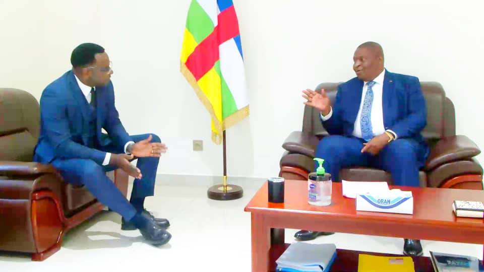 RCA : Le Président Touadéra reçoit le groupe Project Partner pour un projet industriel et logistique