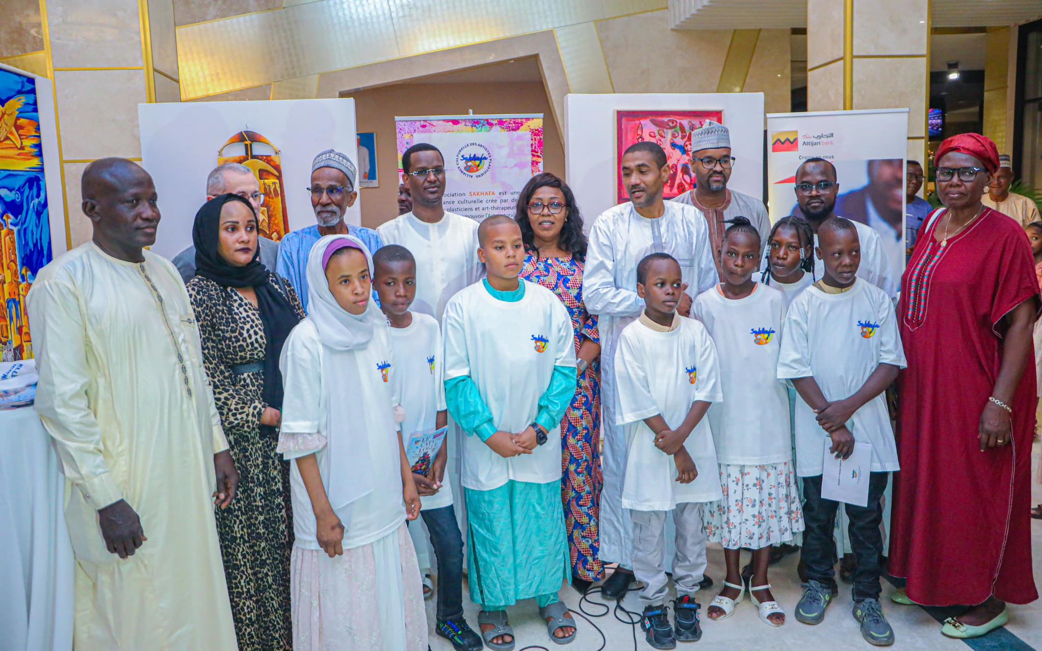 Tchad : Le ministre de la Culture valorise la créativité des enfants à l'exposition Sakhafa