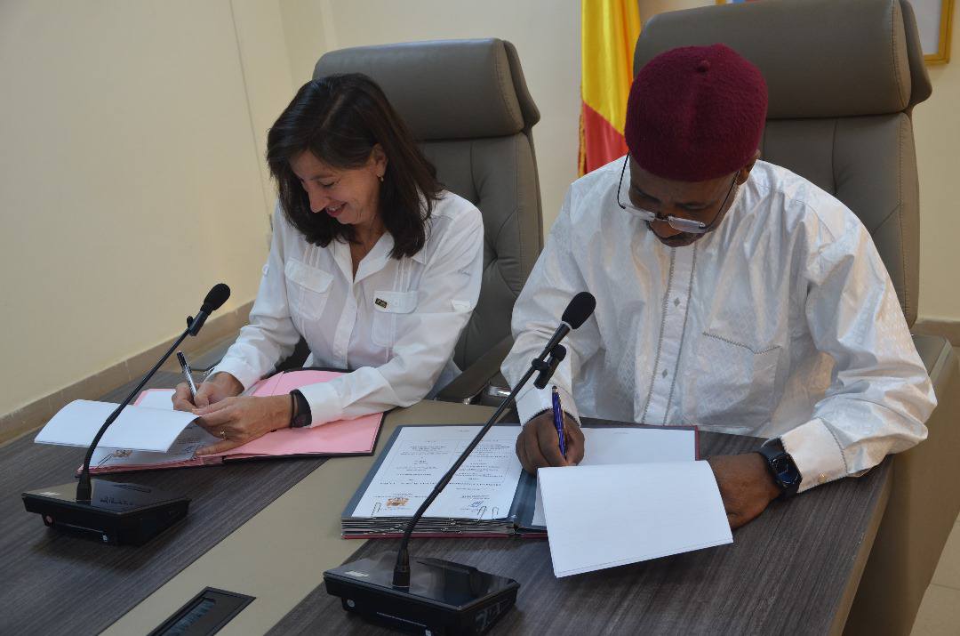 Tchad : Signature d'un protocole d'accord de partenariat pour l'élimination de l'onchocercose et de la filariose lymphatique