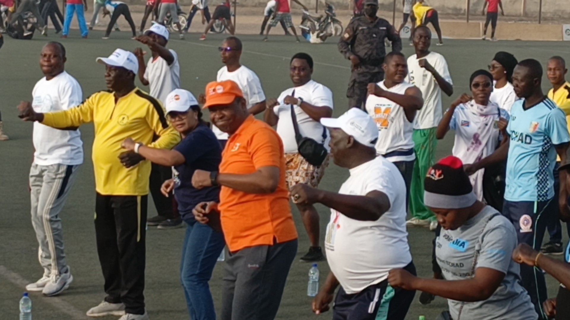 Tchad : Marche sportive pour la santé publique organisée à N'Djamena