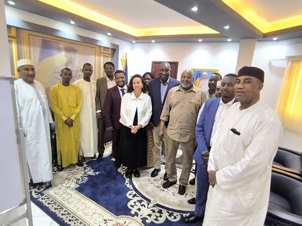 Tchad : Le Ministre de l'Aménagement du Territoire rencontre l'ONU-HABITAT pour renforcer le partenariat