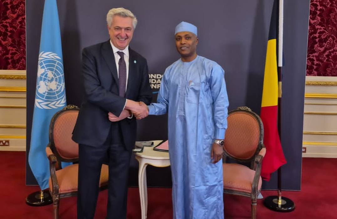 Tchad/UNHCR : le chef de la diplomatie tchadienne rencontre le Haut-commissaire pour les réfugiés