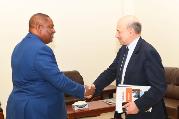 RCA : une délégation de la société matière sas a été reçue par le président Touadéra