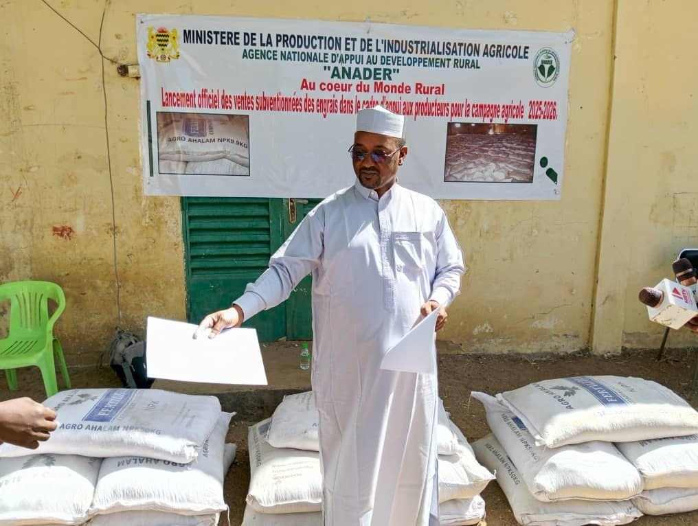 Tchad : l’ANADER lance officiellement la vente subventionnée des engrais