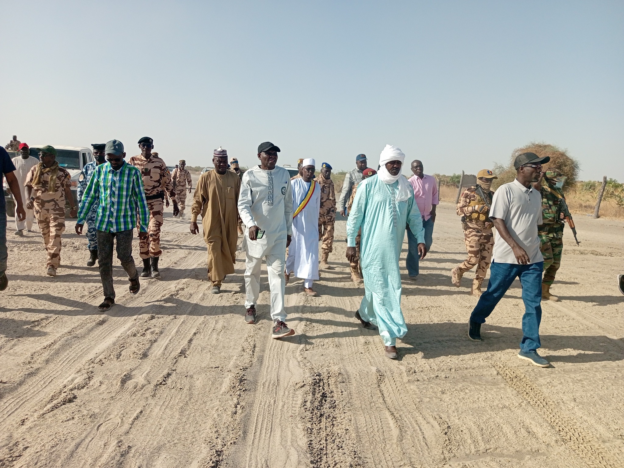 Tchad : Le Ministre des Infrastructures évalue l'avancement des chantiers routiers à Mossoro et Chadra