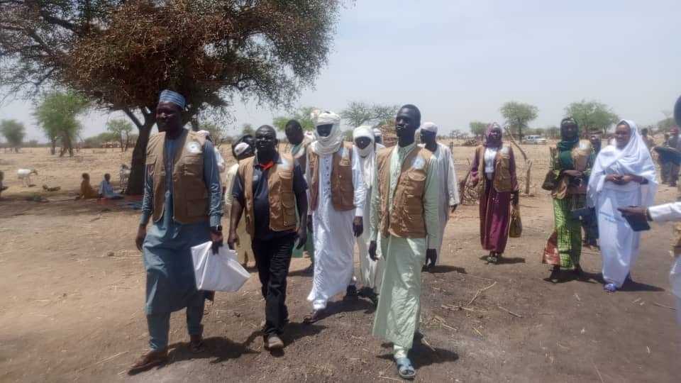 Tchad : la génération consciente du Guéra soutient les victimes d'incendie de Am-Nikel 