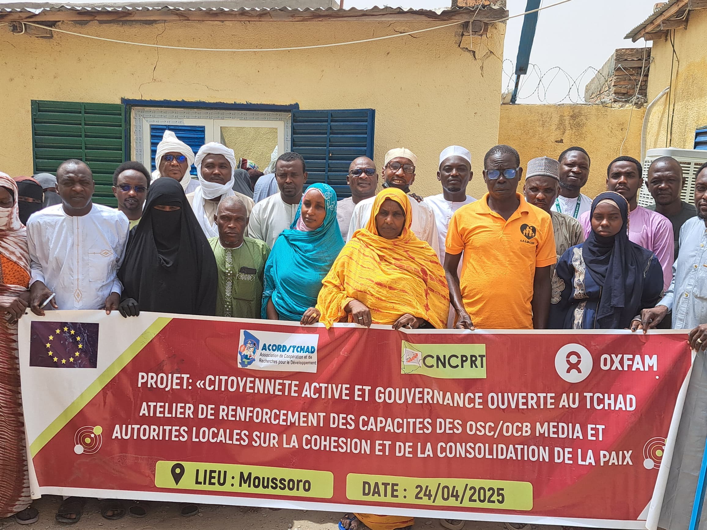 Tchad : OXFAM et ACORD-TD renforcent les capacités locales pour la cohésion sociale et la paix à Moussoro