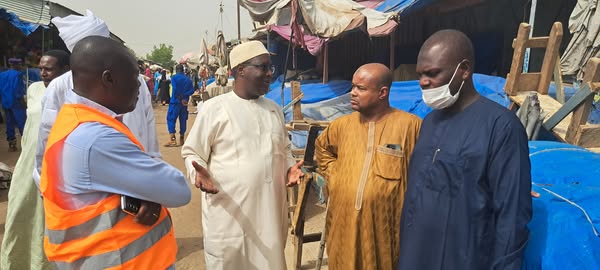 Tchad : Opération de salubrité d'envergure au Marché à Mil de N'Djaména