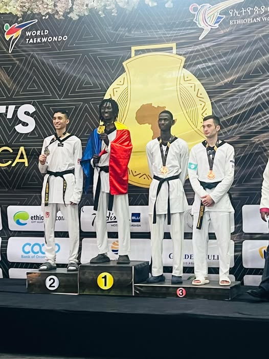 Tchad : L'Athlète Betel Casimir brille à Addis-Abeba et remporte une nouvelle dédaille d'Or