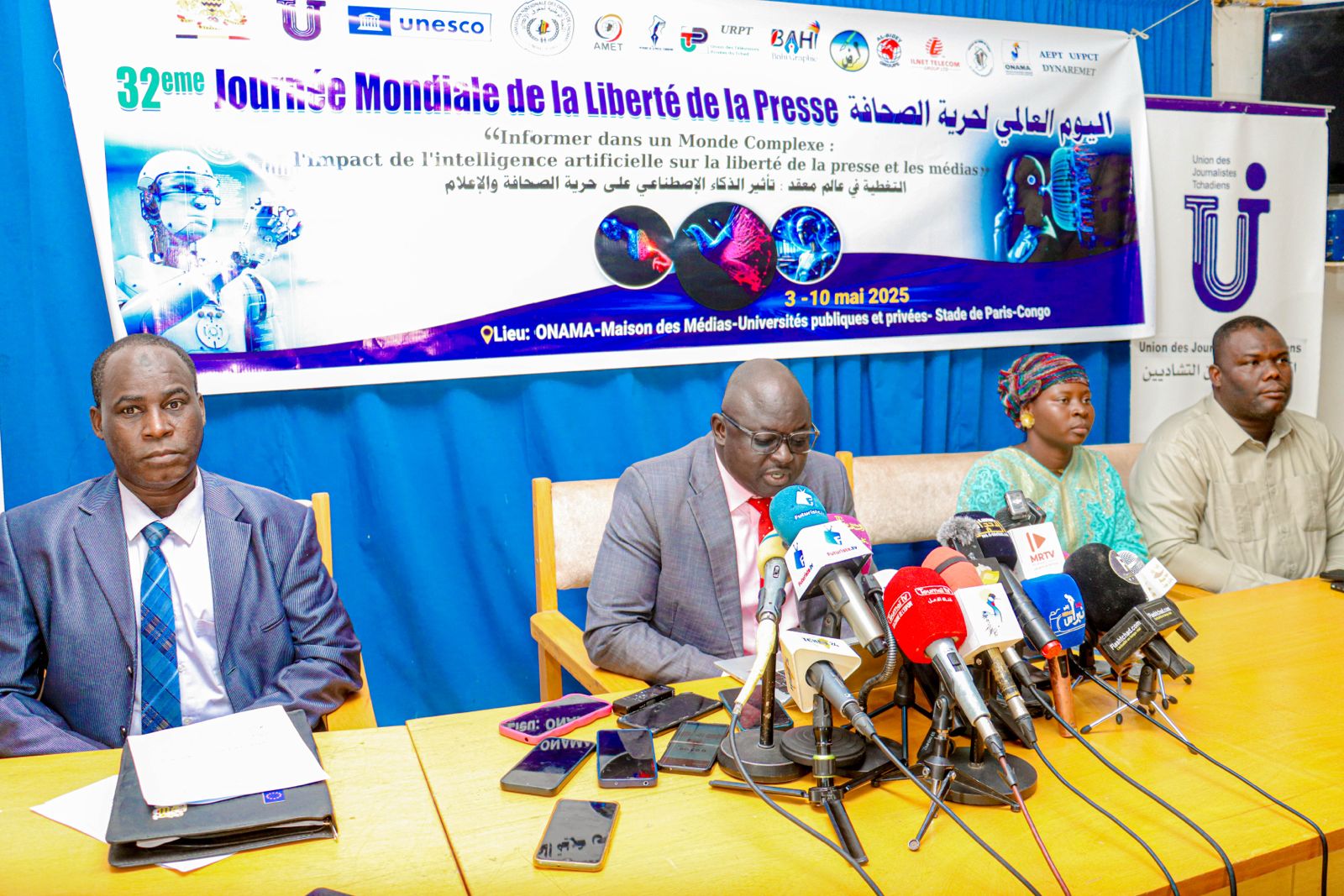 Tchad : L'UJT célèbre la Journée mondiale de la liberté de la presse et lance les activités commémoratives