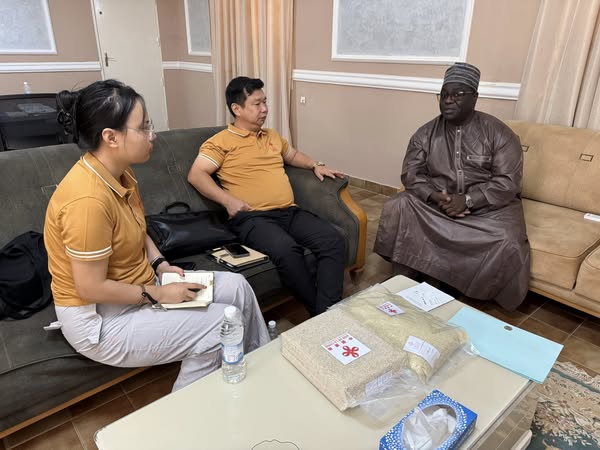 Tchad : Abdel-Nasser Garboa accorde une audience à une délégation agricole Chinoise et explore la coopération rizicole