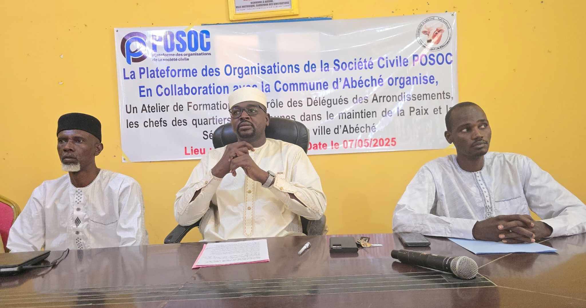 Tchad : à Abéché, la POSOC renforce les capacités des acteurs locaux sur la cohésion sociale