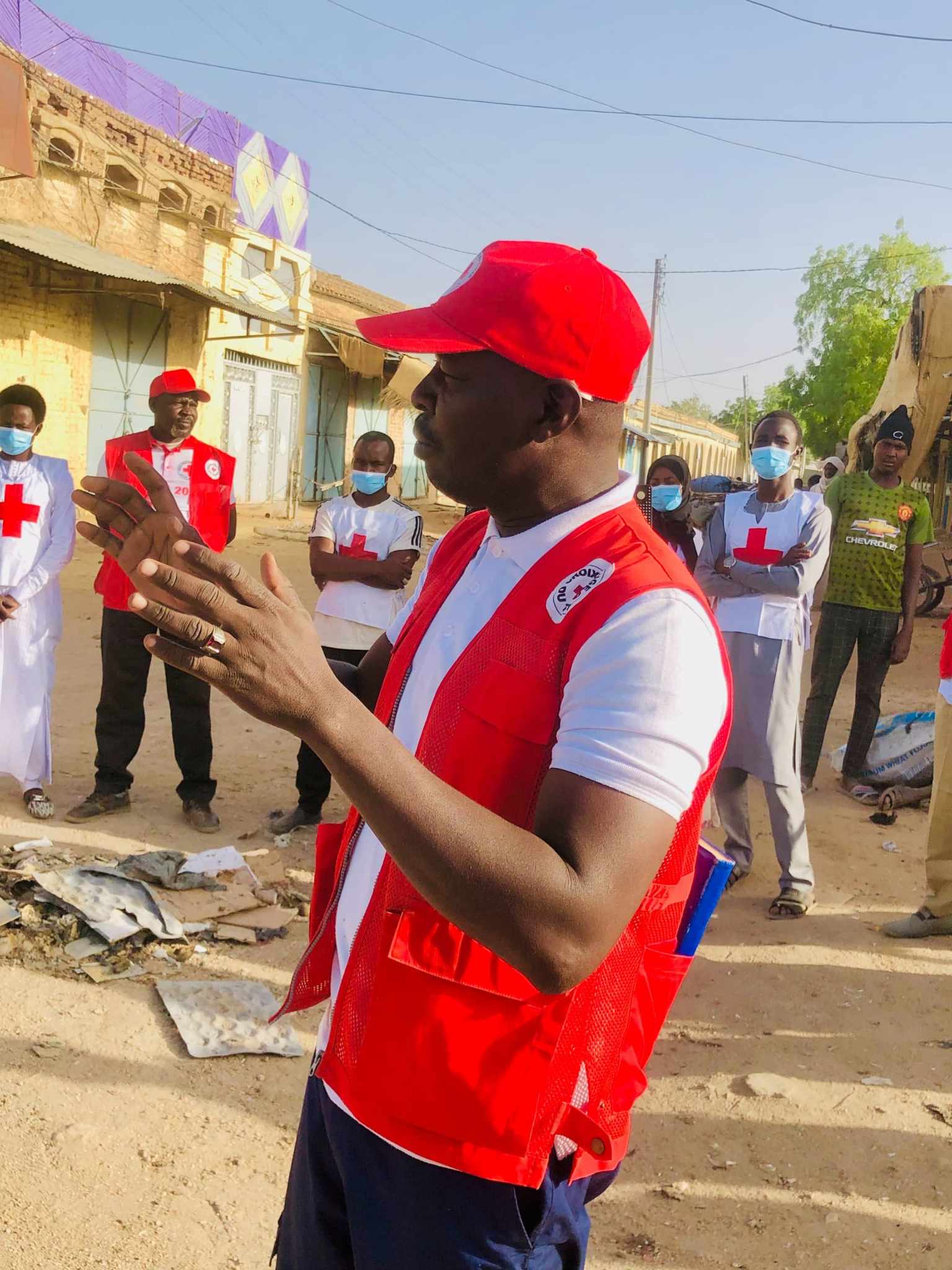 Tchad : à Abéché, la CRT du Ouaddaï mène une action citoyenne au marché des légumes