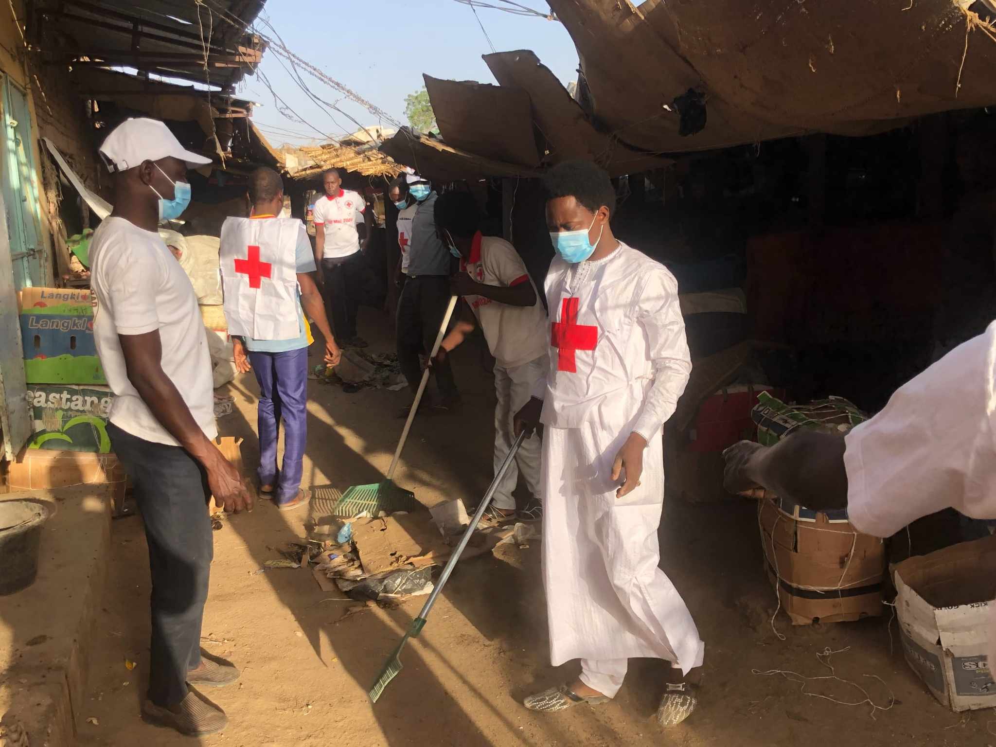 Tchad : à Abéché, la CRT du Ouaddaï mène une action citoyenne au marché des légumes