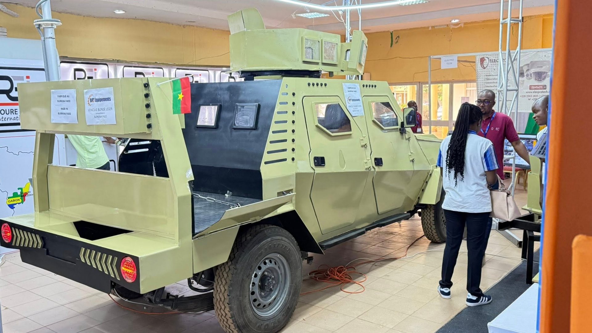 Burkina Faso : Des ingénieurs burkinabè innovent en transformant des pick-up en véhicules blindés légers