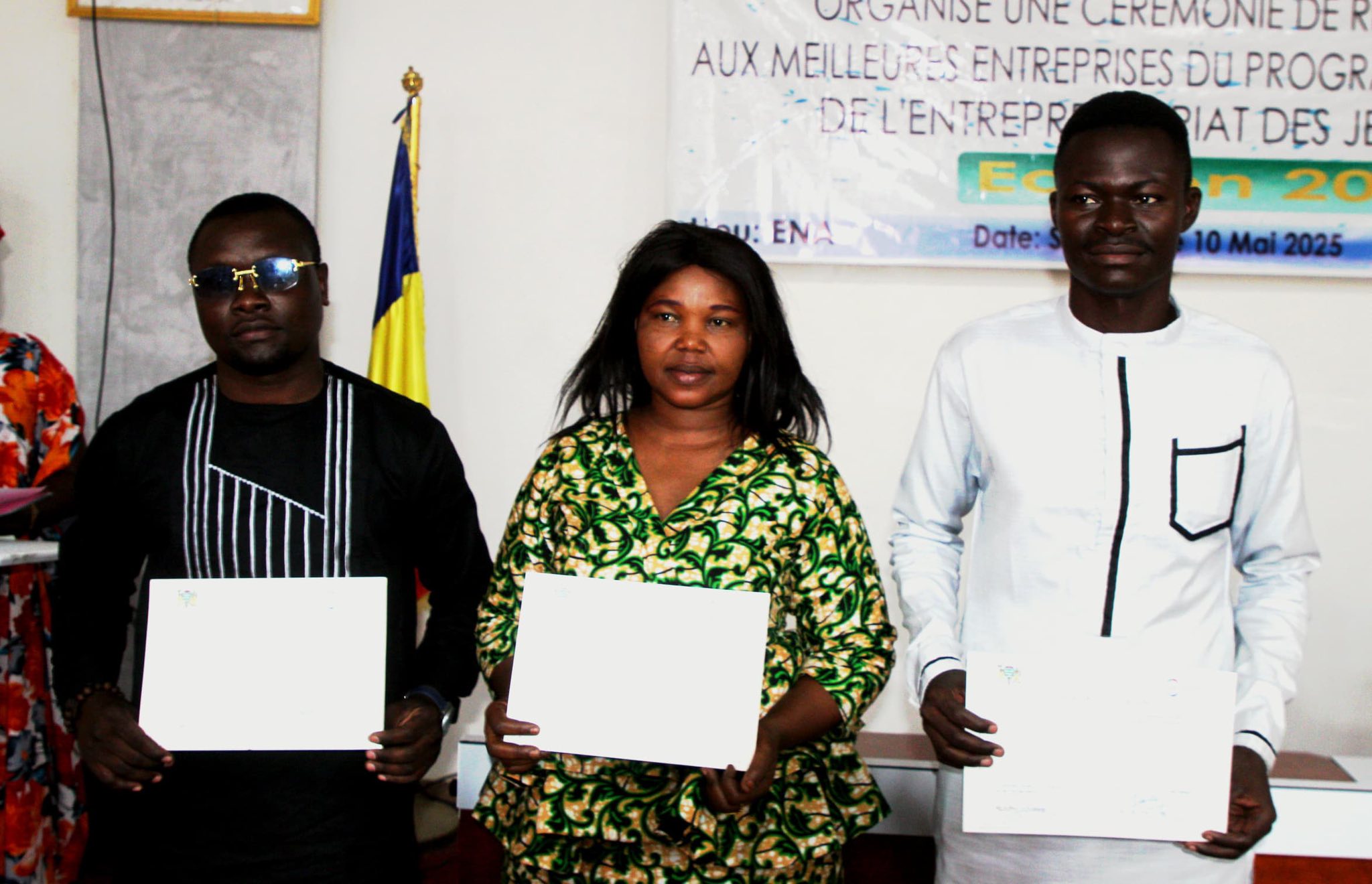 Tchad : Célébration de l'esprit d'entreprise des jeunes lauréats Tchadiens